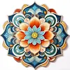 Colorful Mandala Pattern-11CT Stamped Cross Stitch 40*40cm/15.75*15.75in