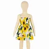Baby Girl Summer Cotton Dress Children Fashion Dress Thin Girl Style Halter Skirt Children's Floral Skirt