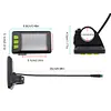 24V 36V 48V P3C LCD Display Electric Bike Meter Electric Scooter Control Panel
