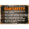 Gun Safety - Vintage Metal Signs - 20*30cm/30*40cm - Western