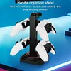 RGB Game Controller Holder Gaming Headphones Stand for Switch PS Xbox Gamepad