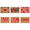 Valentine Rug Outdoor Non-Slip Welcome Mats for Indoor Front Porch Home Decor