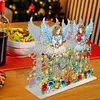 Acrylic Double Sided Christmas 5D DIY Diamond Art Paper Towel Storage Rack Napkin Holder Kit