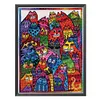 Colorful Cat - 11CT Stamped 3 Strands Cross Stitch 40*50cm/15.75*19.69in