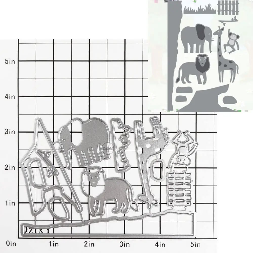 Athvotar Styles) Animals Lace Metal Cutting Dies for Card Making Paper 2024 New Embossing Die Cuts Sets Album Crafts Stencils