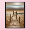 Beach-11CT Stamped Cross Stitch Kit(36x46cm)