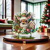 Diamond Painting Christmas Deer Table Top Ornament Kits for Home Office
