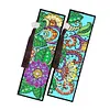2pcs Creative DIY Diamond Painting Bookmark Special Leather Tassel Kits