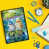 (US Local)Bird Special Shaped A5 5D DIY Diamond Art Painting Notebook Kit for Friends
