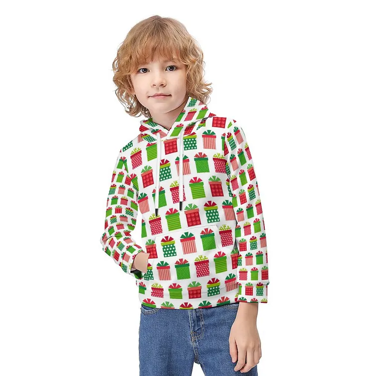 Personalized Design Children Hoodie for Kids Christmas