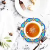 Datura DIY Diamonds Painting Coaster Woodiness with Rack Cup Pad Crafts Kits