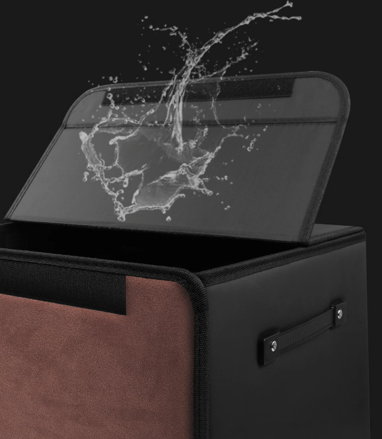 Car trunk storage box