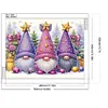 >SALE<5D DIY Partial Special Shaped Drill Diamond Painting Gnome Kit Home Decor40x50cm