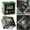 Magnetic Angle Finder Protractor Inclinometer Gauge LCD Backlight Measure Tool
