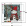 Snowman - Full Round Diamond Painting