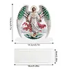 Acrylic Jesus 5D DIY Diamond Art Paper Towel Storage Rack Decor for Home Decor