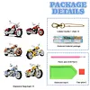 6Pcs DIY Motorcycle Diamond Painting Keychain(Double-Sided)