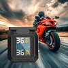 Solar Charging TPMS Motorcycle Tire Pressure Sensors Motorbike Tire Pressure