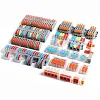 30/50 pcs Universal Cable Connector，Embedded terminal block universal quick connector