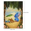 Stitch-Paint by Numbers Acrylic Painting 30*40CM