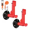 [US Local Warehouse] 2 Set of Shipping Container Wheel 6-Lug Kit with Ratchet Tie Container Wheel Kit 22000LBS Capacity Shipping Containers Axles for Moving 20ft-40ft Empty Containers