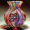 Gorgeous Vase-Special Shaped Diamond Painting Kit