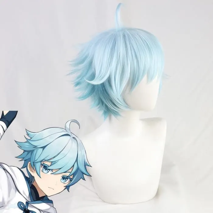 Genshin Toys  Chongyun Cosplay Short Wig