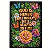 God Letters 5D DIY Diamond Art Painting Notebook Kit 50 Pages A5 Rhinestone Art Painting Notebook Kit for Adults Beginners Holiday Birthday Gift