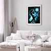 Diamond Painting -DIY Round Drill Snowflake Fairy(50X60CM)