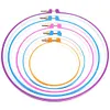 【Wholesale Discount】5pcs Plastic Hoop Ring Hoop Frame - Cross Stitch Accessories