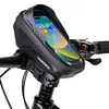 1L Bike Phone Bag Waterproof Bicycle Upper Tube Bag for Smart Phones 4.7-6.8in