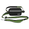 Dog Walking Waist Bag Adjustable Length Dual Handles Pet Supplies (Green)