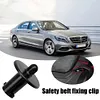 Car Rear Seat Belt Guide Fixing Tie Buckle for S-Class W222 (Brown)