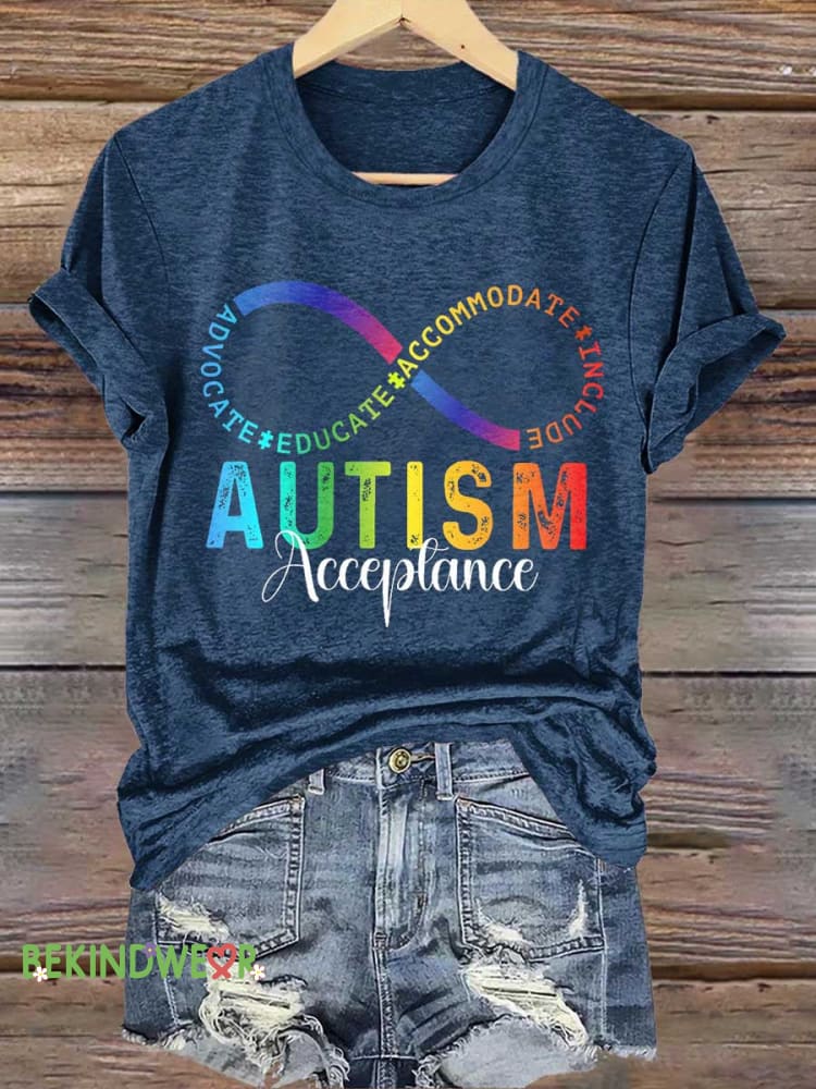 Autism Awareness T-shirt Blue / S