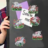>SALE<6Pcs Tulip Horse Pattern DIY Acrylic DIY Diamond Painting Fridge Magnets Kit