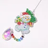 DIY 5D Diamond  Mosaic Sun Catcher Window Keyring Pendant Kits