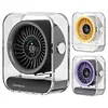 Desk Fan LED Display Portable Table Desktop Air Circulator Fan Quiet Small Fan