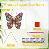 Diamond Painting Acrylic Single-Sided Drill Butterfly Pendant Window Hanging Ornament