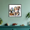 Diamond Painting-DIY Full Round Drill Needlework Gnome