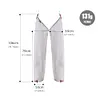 Men Women Leg Cover Waterproof Fishing Split Rain Pants Quick Pull-On Rain Pants