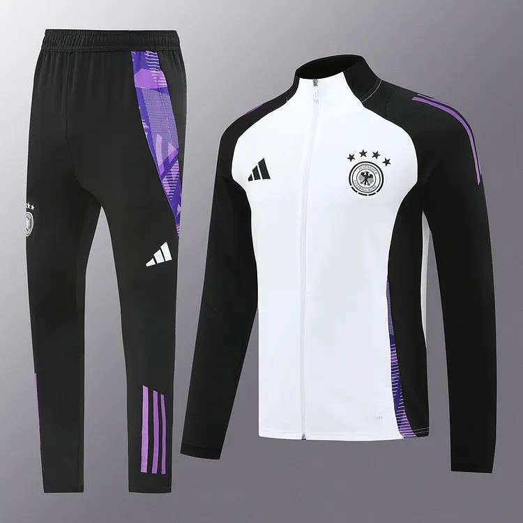 Germany 2024 black and white jacket set