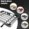 [US Local Warehouse] Aluminum Alloy Auto Luggage Car Roof Racks with Cross Bars for SUV Truck Vehicle