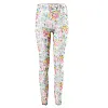 Men's mesh floral thin elastic high waist printed cropped pants