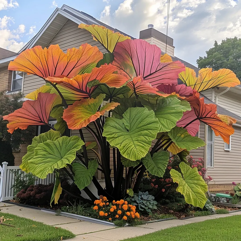 🌿Fascinating giant caladium🌈