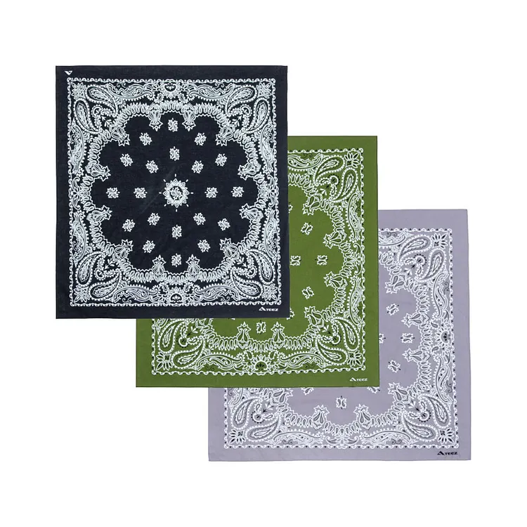 officialateezshop ATEEZ Collaboration T-Z Bandana Set