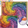(US Local)Bloom Flowers- Round/Square AB Drills Diamond Painting(70x50cm)