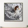 Belle jupe fille-ronde drill diamond painting-40*40cm