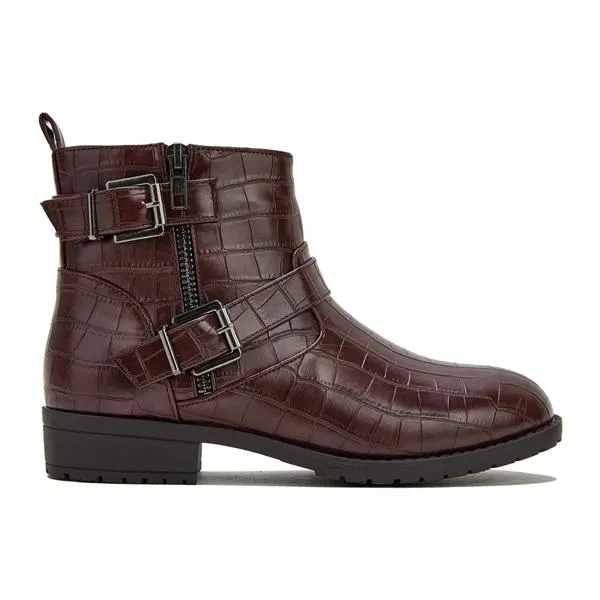 Women's Side Zipper Wide Fit Boots