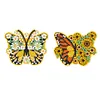 2Pcs/set DIY Diamond Painting Butterfly Rhinestones Napkin Holder DIY Napkin Holder for Table Decorations 