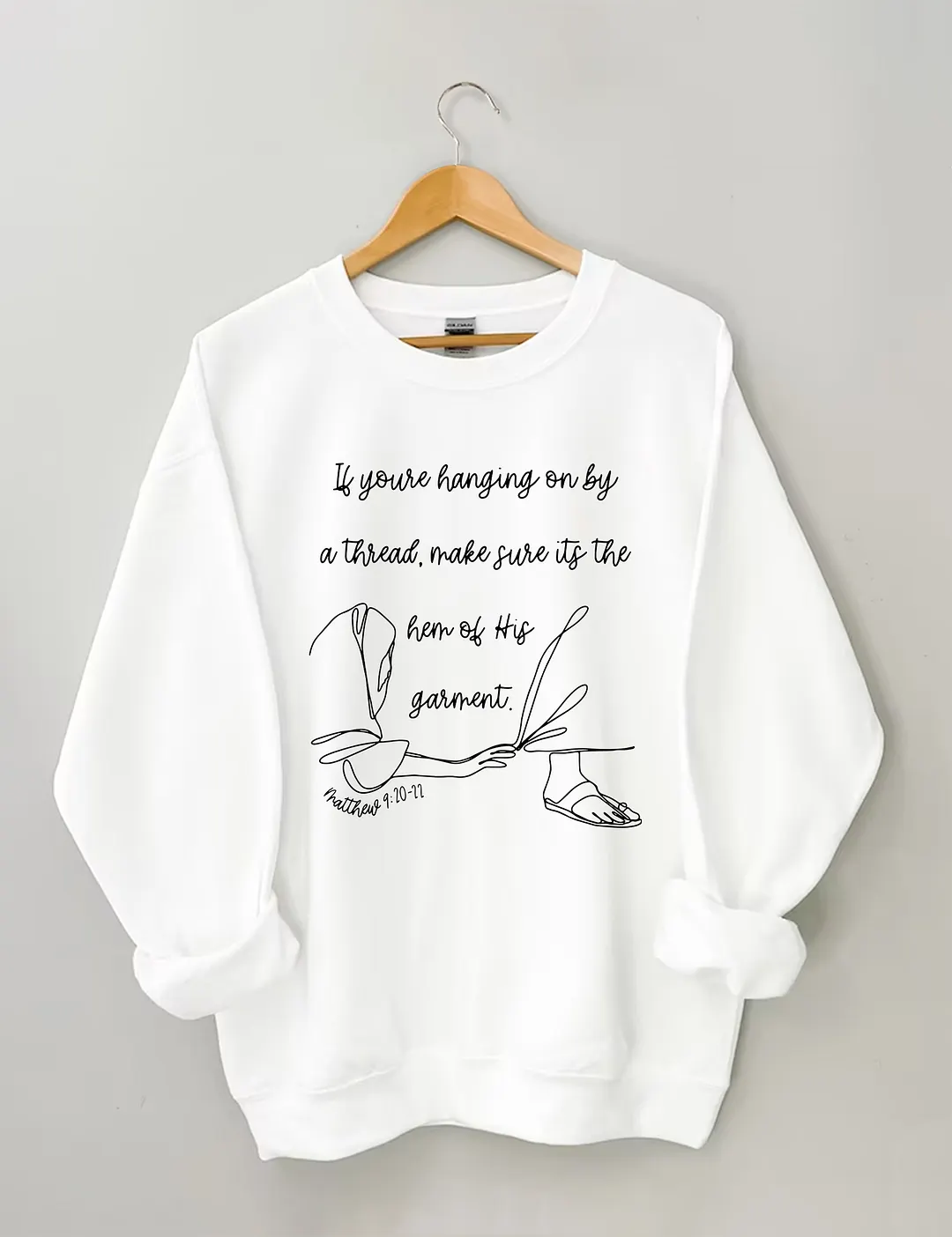 Hem Of His Garment Sweatshirt